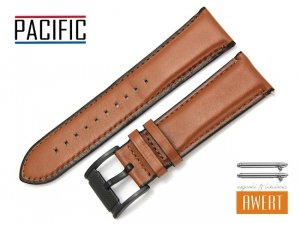 PACIFIC 24 mm pasek skórzany W56 brązowy