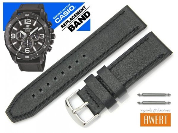 CASIO EFR-538ARL-1A EFR-538L-1A oryginalny pasek 23 mm 10473381