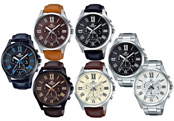 CASIO EFV-500BL-1BV oryginalny pasek 22 mm 10537154