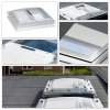 Solar-Hitzeschutz-Markise Velux MSG für Flachdach-Fenster,  solarbetrieben, 6090 weiß, inkl. Funk-Wandschalter _house-4u.de