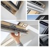 VELUX Dachfenster GZL 1051 aus Holz Schwingfenster Uw= 1,3 Thermo 2-Fach-Veglasung Holz klar lackiert VELUX ThermoTechnology™ Neue Generation 