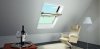 Dachfenster Roto R68C H200 (WDF R68C H) Schwingfenster aus Holz blueLine Comfort mit Wärmedämmblock