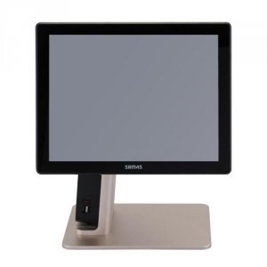 Terminal dotykowy SAM4S FORZA 225S, 15PCAP, J6412, 4GB RAM, 128GB SSD BEZ SYSTEMU, Czarno_Złoty