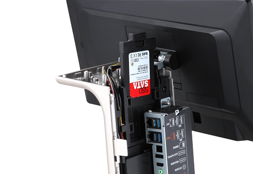 Terminal dotykowy SAM4S FORZA 115S, 15"PCAP, J1900, 4GB RAM, 64GB SSD, WIN10, Czarno_Złoty