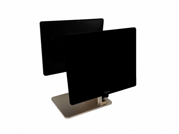 15" monitor dla klienta do terminali FORZA, dotykowy, Czarny 