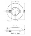 Hukseflux SR20 czujnik promieniowania całkowitego pyranometr ogrzewany ISO klasa A