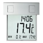 TFA 30.1035 VISION SOLAR termometr elektroniczny okienny max/min przyklejany podświetlany