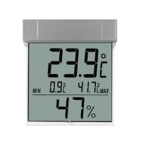 TFA 30.5020 VISION – termohigrometr okienny elektroniczny z dużym wyświetlaczem 
