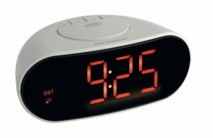 TFA 60.2505 budzik biurkowy zegar elektroniczny LED