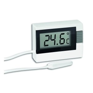 TFA 30.2018.02 – termometr elektroniczny z sondą zewnętrzną, biały