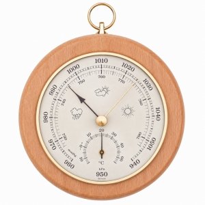 TFA 45.1000.05 – barometr mechaniczny z termometrem, kolor buk