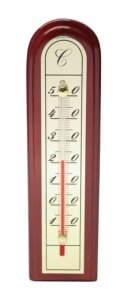 Viking 1938 termometr pokojowy cieczowy domowy ścienny 185 mm