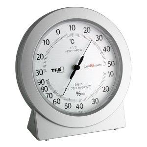 TFA 45.2020 termohigrometr tradycyjny czujnik temperatury i wilgotności mechaniczny włókna syntetyczne 112 mm