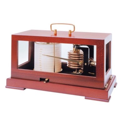 Fischer 285M barograf aneroid ozdobny profesjonalny tradycyjny rejestrator ciśnienia mechaniczny ekskluzywny Captain’s Choice