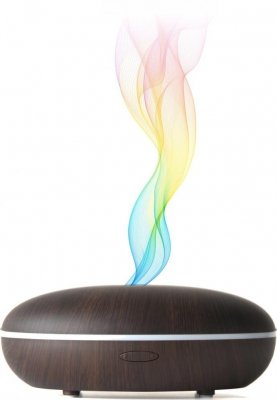 Airbi MAGIC dyfuzor zapachów aromatyzer i nawilżacz powietrza ultradźwiękowy 2 w 1 ciemne drewno - OUTLET