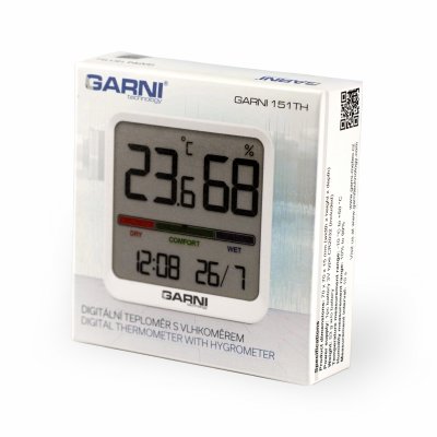 Garni 151TH – termohigrometr elektroniczny wewnętrzny, wskjaźnik komfortu
