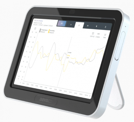 Davis 6313 WeatherLink Console dotykowa konsola odbiorcza z modułem on-line WiFi