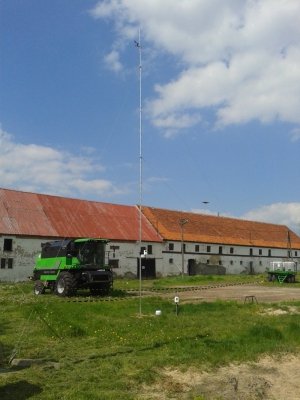 PM Ecology SM10 maszt pomiarowy gruntowy aluminiowy 10 m maszt anemometryczny, meteorologiczny, teleskopowy