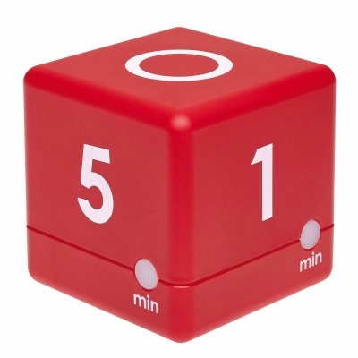 TFA 38.2039.05 CUBE-TIMER minutnik elektroniczny 1-2-3-5 min do nauki zabawy gry