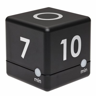 TFA 38.2040.01 CUBE-TIMER minutnik elektroniczny 3-5-7-10 min do nauki zabawy gry - ZE ZWROTU