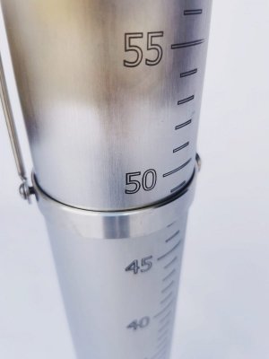 Cylinder śnieżny 50 cm2 do pomiaru zawartości wody w śniegu IMGW