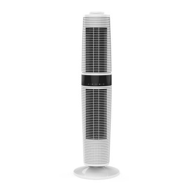 Airbi ZEPHYR wentylator kolumnowy pionowy obrotowy 360° dwustrefowy 500 m3, 50 m2, pilot - OUTLET