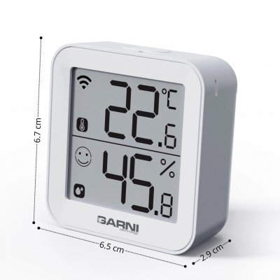 Garni 158THT – termohigrometr WiFi z aplikacją Tuya 