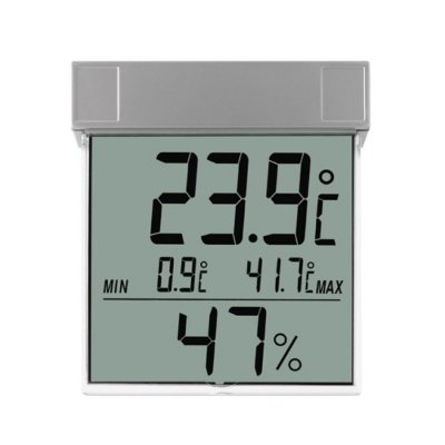 TFA 30.5020 VISION – termohigrometr okienny elektroniczny z dużym wyświetlaczem