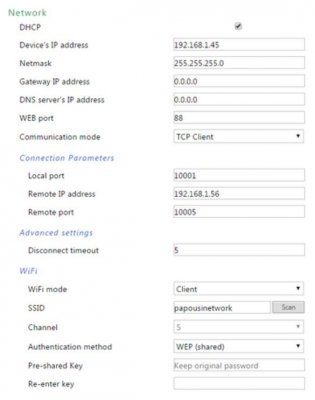 Papouch EDGAR konwerter sygnału RS232/RS485 do Ethernet serwer internetowy PoE urządzeń przemysłowych RS485/RS232