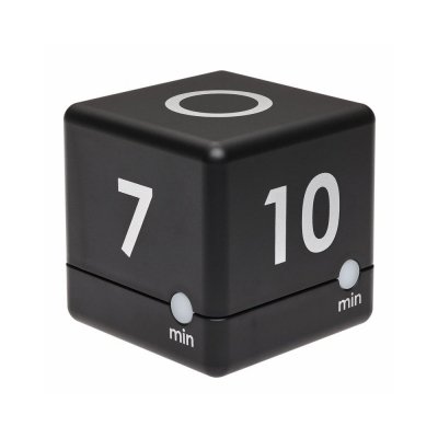 TFA 38.2040.01 CUBE-TIMER minutnik elektroniczny 3-5-7-10 min do nauki zabawy gry