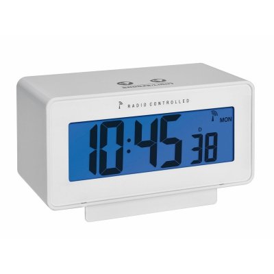 TFA 60.2544.02 budzik elektroniczny sterowany radiowo z termohigrometrem