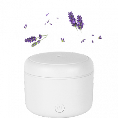  Airbi CANDY dyfuzor zapachów aromatyzer i nawilżacz powietrza ultradźwiękowy 2 w 1 biały - OUTLET