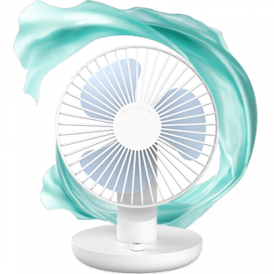 Airbi BLADE wentylator stołowy biały USB typu C, akumulator - OUTLET