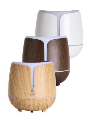  Airbi SONIC dyfuzor zapachów aromatyzer, nawilżacz, dyfuzor zapachu, aromatyzer, powietrza ultradźwiękowy 2 w 1 jasne drewno  - OUTLET