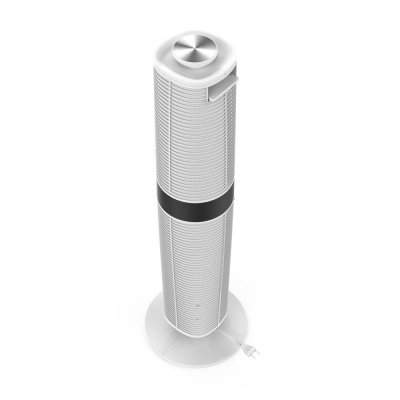 Airbi ZEPHYR wentylator kolumnowy pionowy obrotowy 360° dwustrefowy 500 m3, 50 m2, pilot - OUTLET