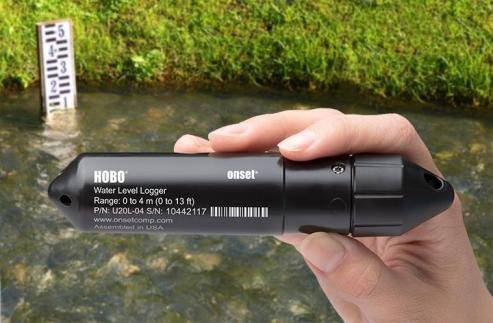 Rejestrator temperatury i poziomu wody HOBO U20L-02 do 30 m zanurzenia 