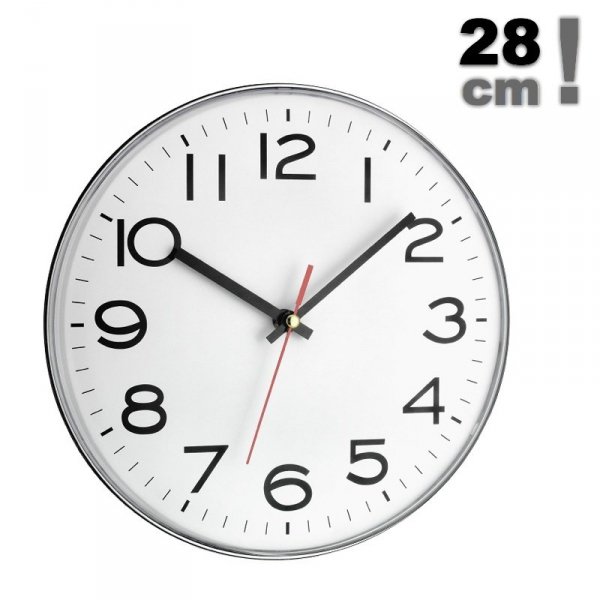 TFA 60.3017 zegar ścienny wskazówkowy 28 cm