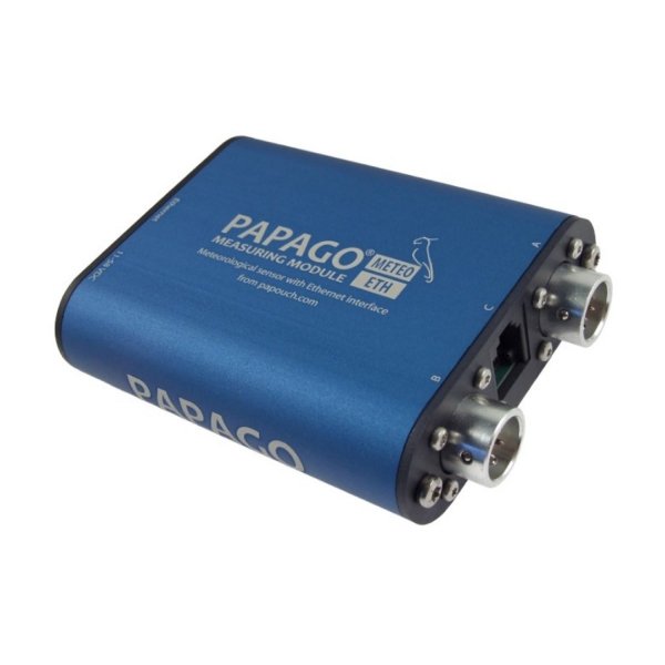 Papouch PAPAGO METEO ETH moduł pomiarowy internetowy wieloparametrowy zasilanie PoE Modbus TCP, Ethernet, LAN, IP