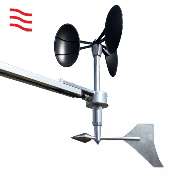 Barani MeteoWind Compact czujnik prędkości i kierunku wiatru wiatromierz mechaniczny profesjonalny WMO