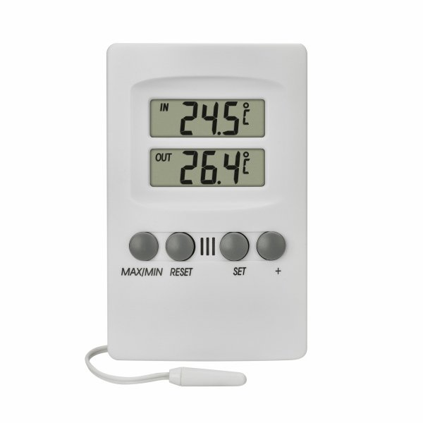 TFA 30.1024 – termometr elektroniczny z sondą przewodową, alarm temperatury i MIN/MAX