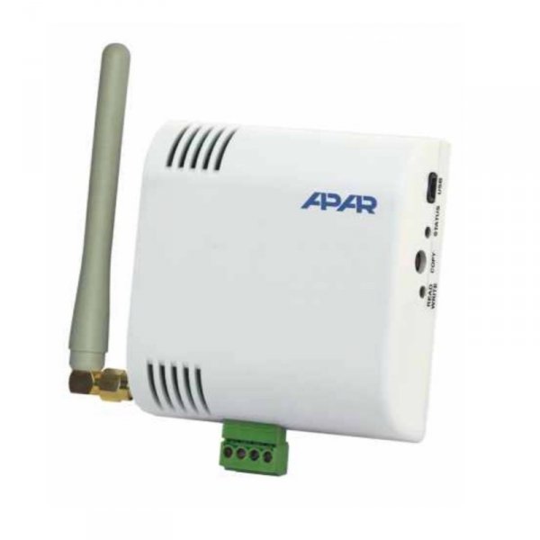 APAR AR433 czujnik temperatury dwukanałowy bezprzewodowy przemysłowy termometr wewnętrzny naścienny radiowy