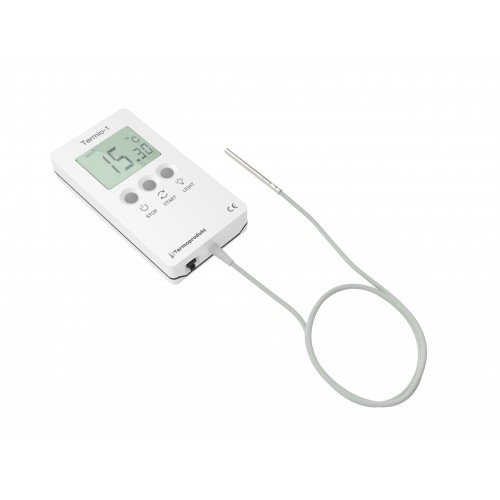 Termoprodukt TERMIO-1 rejestrator temperatury laboratoryjny precyzyjny data logger termometr Pt1000 sonda zanurzeniowa