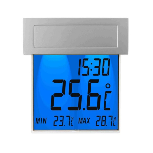 TFA 30.1035 VISION SOLAR termometr elektroniczny okienny max/min przyklejany podświetlany