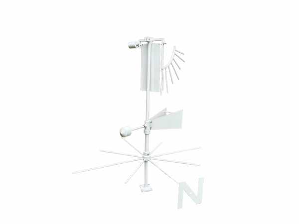 Anemometr, wiatromierz,  mechaniczny Wilda, pomiar prędkości i kierunku wiatru
