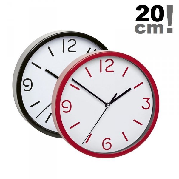 TFA 60.3033 zegar ścienny wskazówkowy płynąca wskazówka średnica 20 cm