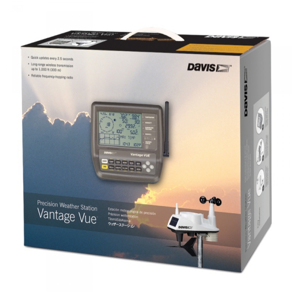 Davis 6250 Vantage Vue stacja meteorologiczna bezprzewodowa półprofesjonalna z konsolą LCD
