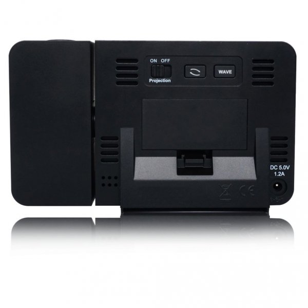 Garni 140 budzik elektroniczny z projektorem i czujnikiem temperatury - ZE ZWROTU