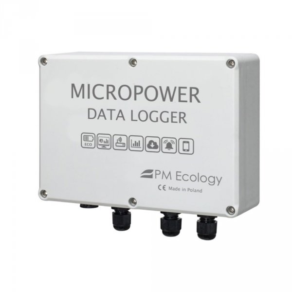 PM Ecology MICROPOWER rejestrator danych moduł transmisji GPRS/GSM