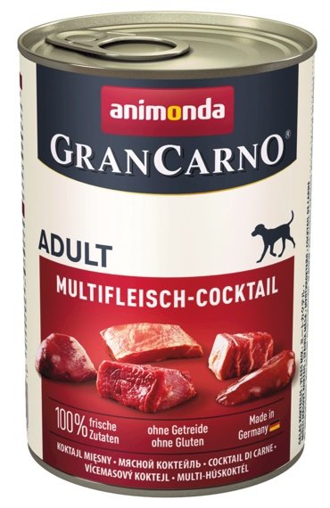 Animonda GranCarno Adult Multifleisch Mix Mięsny 400g