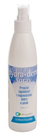 Eurowet Hydra-derm spray - przeciw łojotokowi i rogowaceniu skóry 200ml